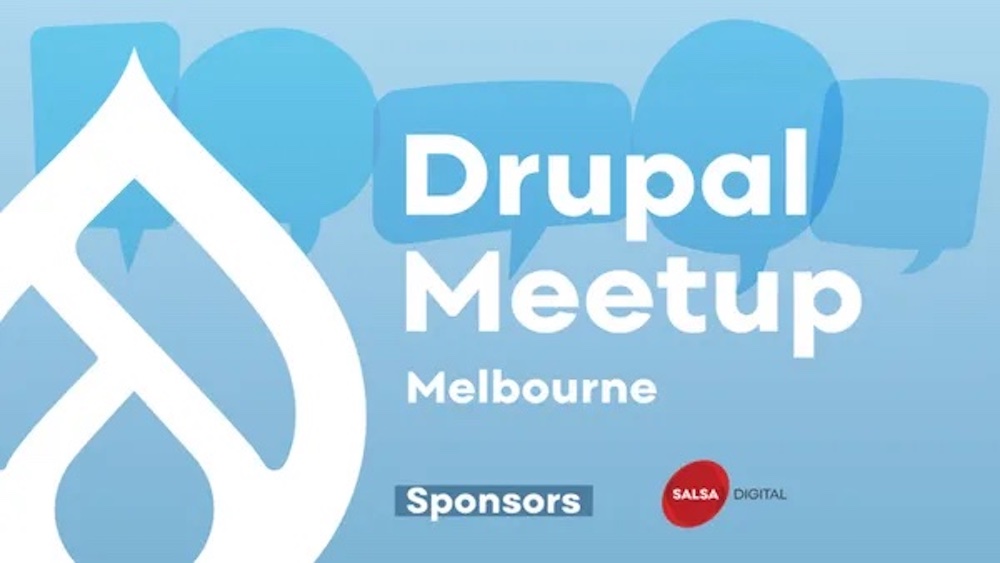 Melbourne Drupal meetup - May 2024 OC Australia Melbourne VIC